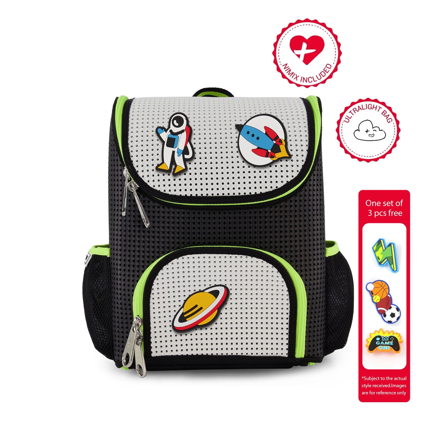 Student Backpack Surf Lime