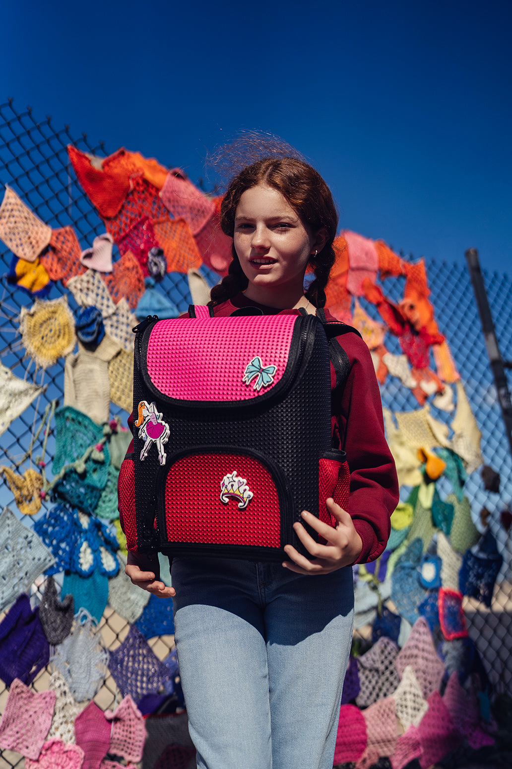 Student Backpack Surf Lime