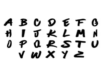 Nimix 字母 黑色 / 中號